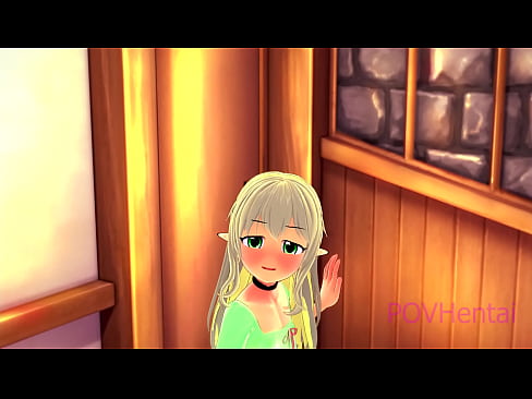 ❤️ (Armadilha) A criada Elvish ajuda-o a lavar a cara. Porno porno em nós ❌❤